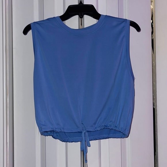 Blue Flow Adjustable Workout Tank - Picture 1 of 3